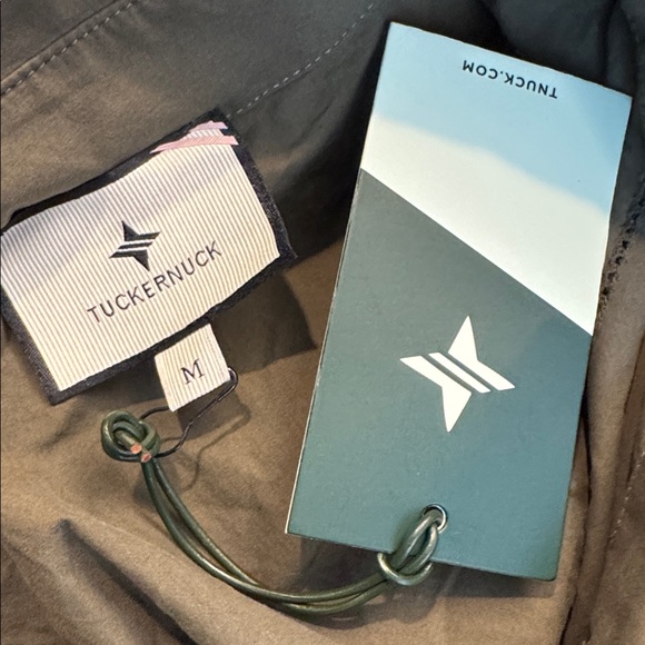 Tuckernuck Cameran Army Green Collared A-Line Midi Shirt Dress Size M NWT - Picture 12 of 12